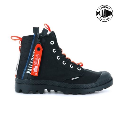 Dámské Boty Palladium Pampa Hi Ticket To Earth Černé | CZ UKP-43Y